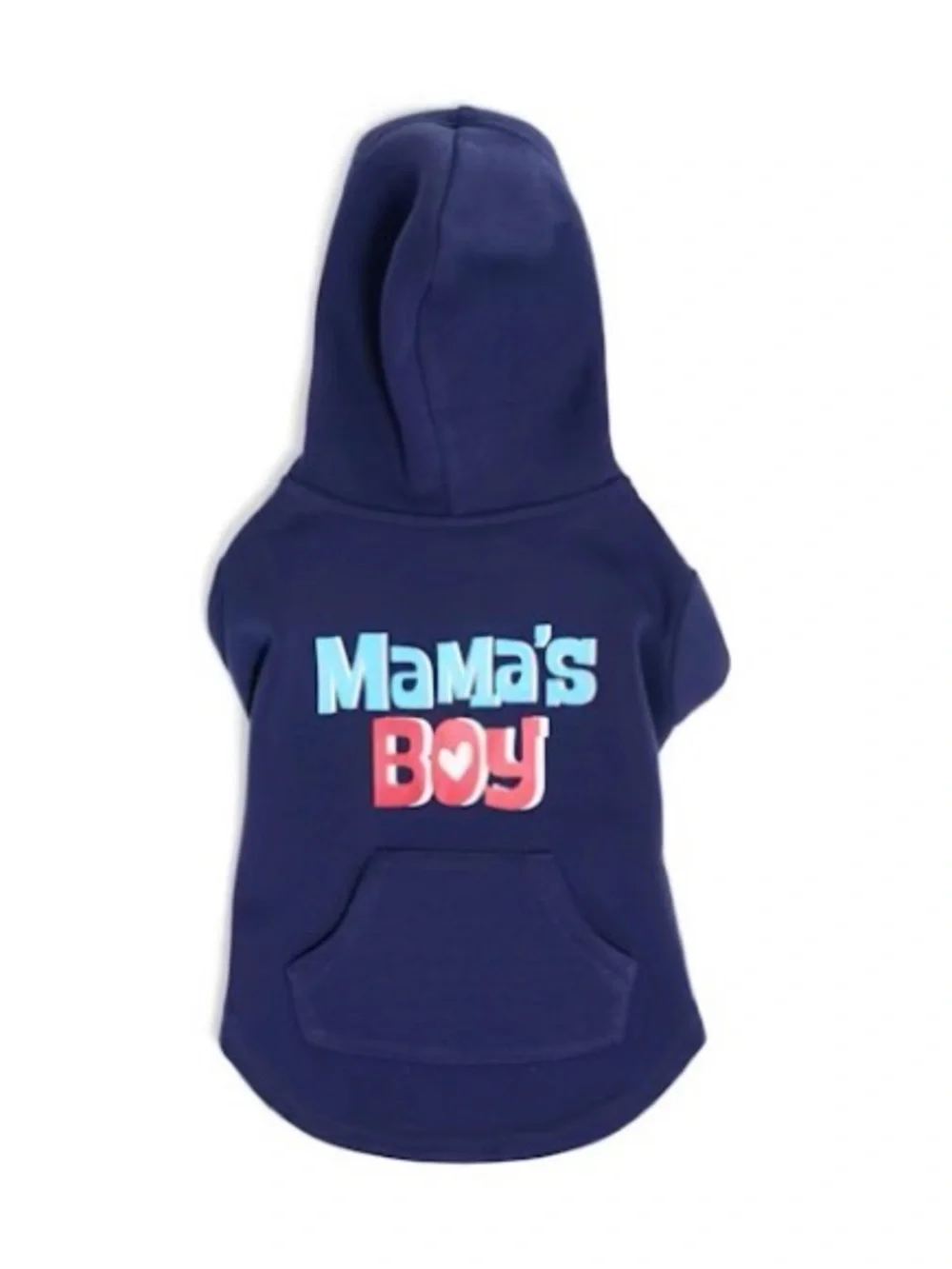 Youly Mama's Boy Navy Dog Hoodie